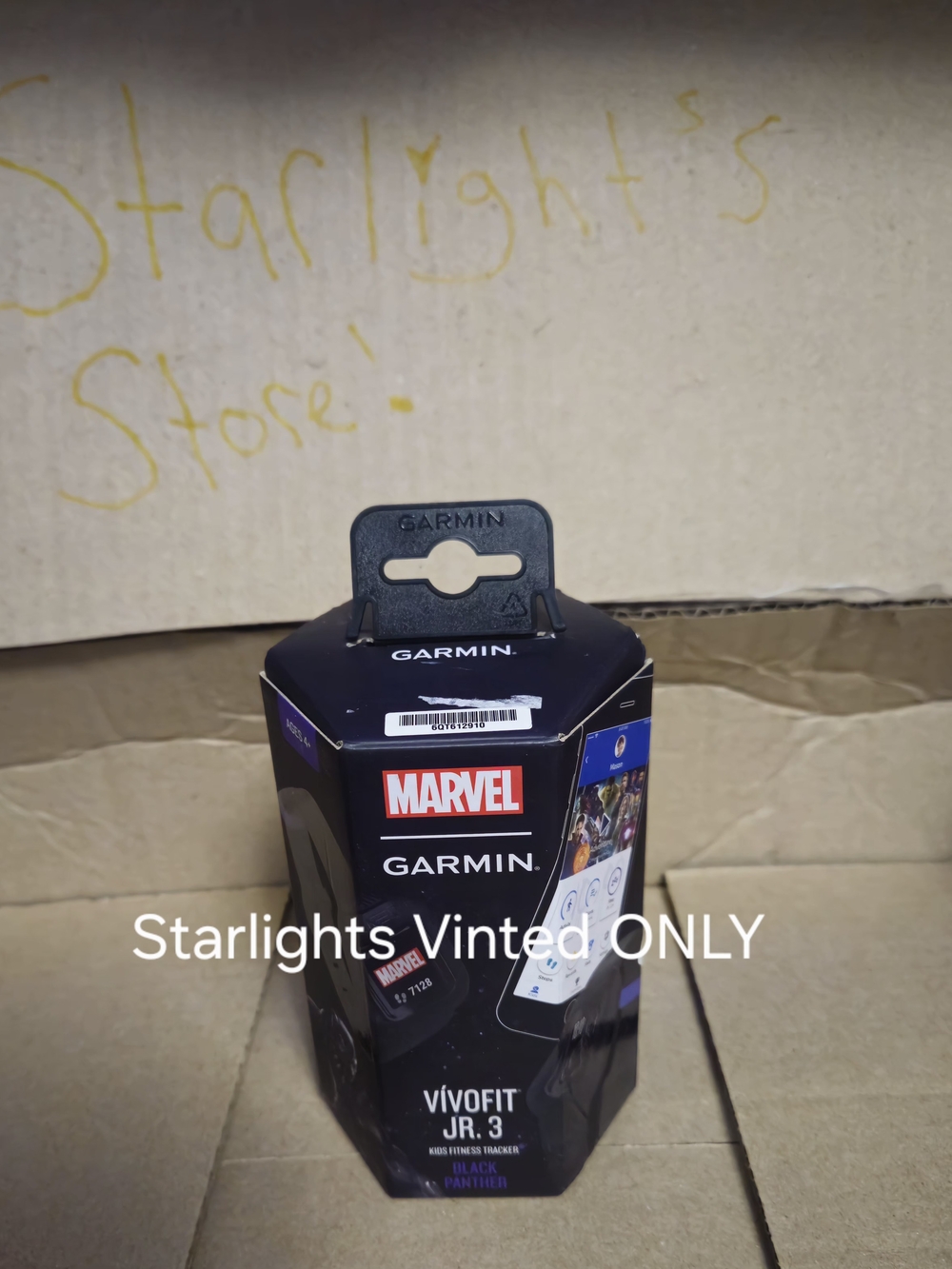 Marvel Garmin vívofut Jr. 3 kids watch black panther